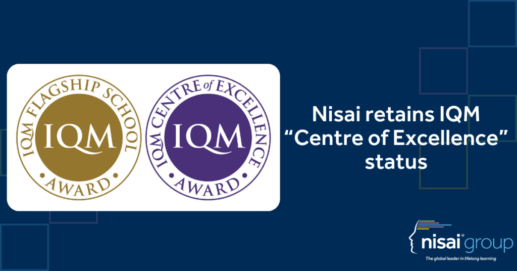 Nisai retains IQM "Centre of Excellence" status 2023