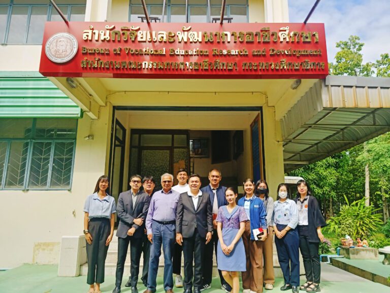 Nisai meet with the Director of Vocational Research and Development at the Office of Vocational Education Commission | Nisai Learning