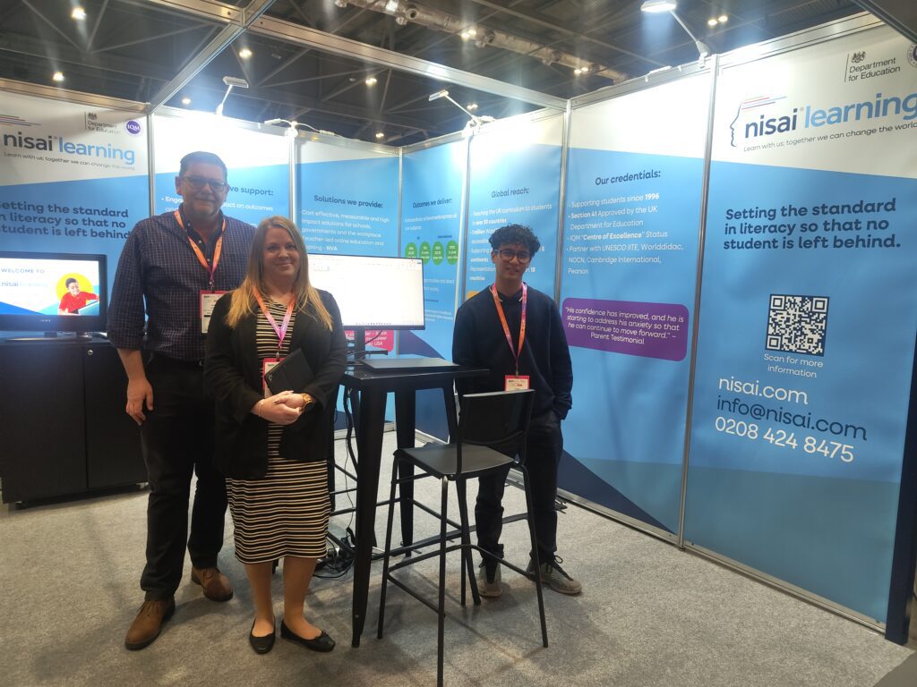 Nisai exhibit at Bett 2025 | Nisai Learning