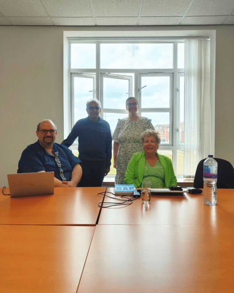 Founder of the International Forums of Inclusion Practitioners (IFIP) and Chair of the Association of Hospital Education visit Nisai's office. | Nisai Learning